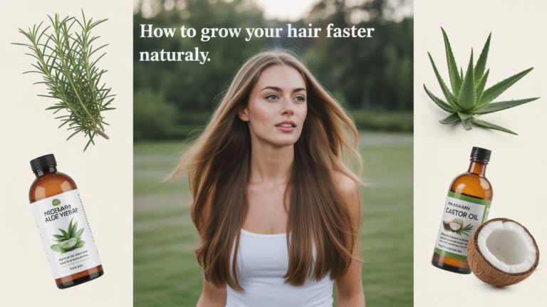 How to Grow Your Hair Faster Naturally