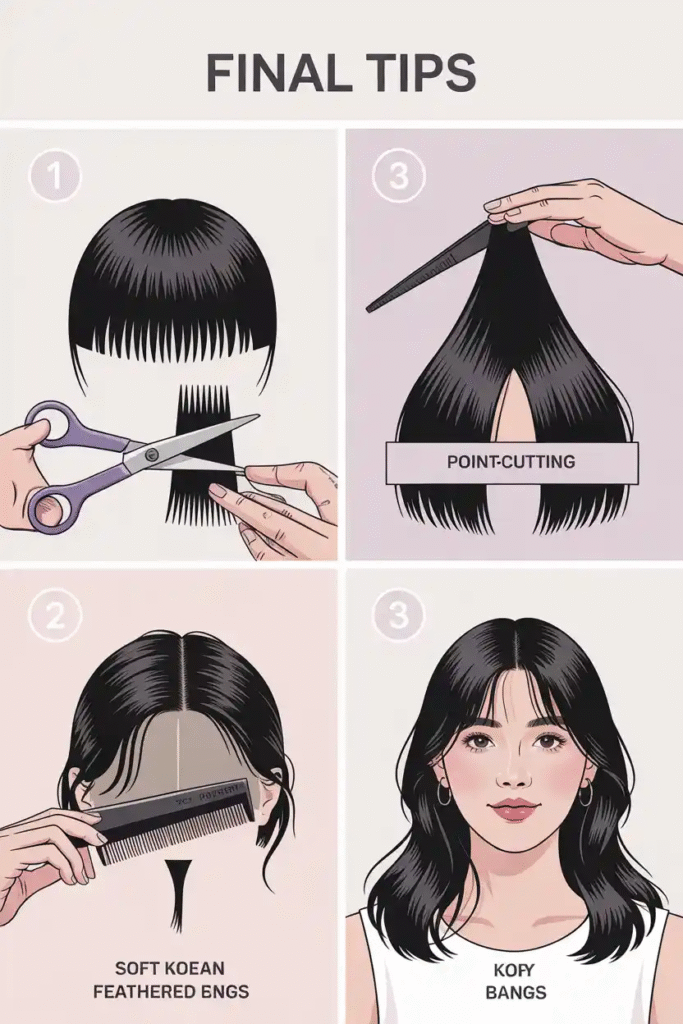 How to Cut Bangs Korean Style Ideas: A Complete Guide for a Soft, Flattering Look 14 image 1211