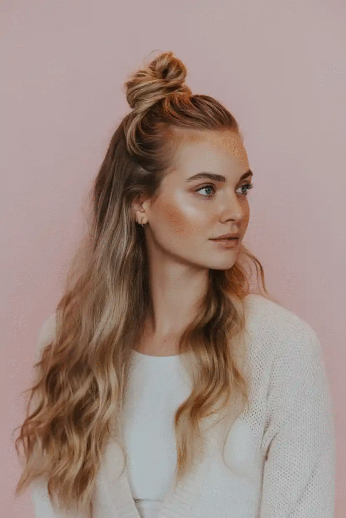 11 Stunning Bun Hairstyles for Long Hair You Need to Try 11 image 171