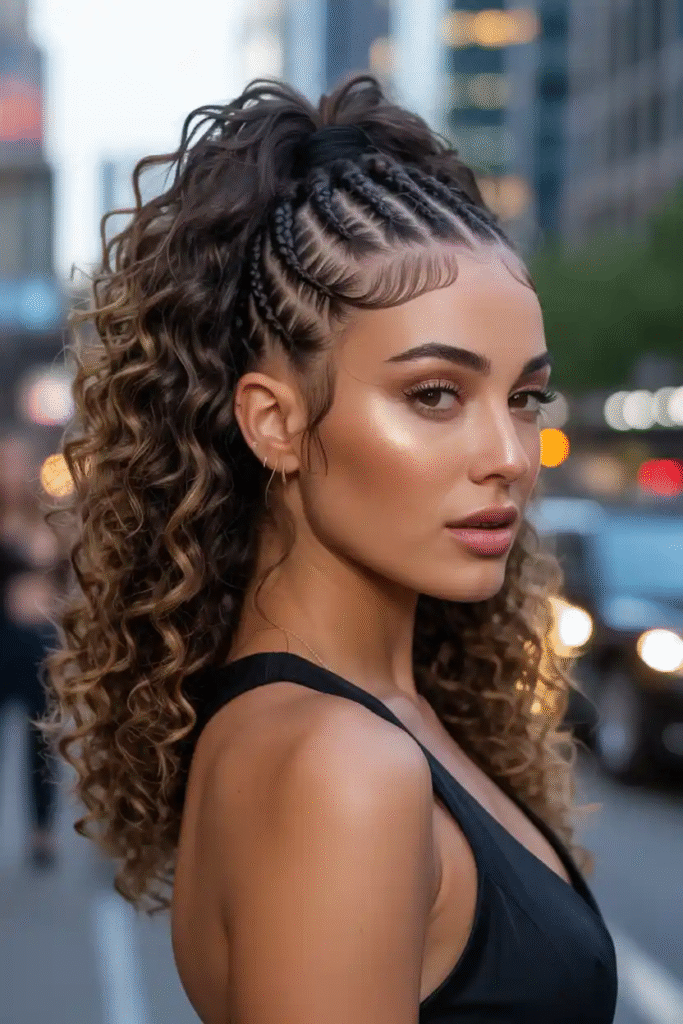 How to Style Knotless Braids with Curls: Trendy, Easy & Elegant Looks 3 image 605