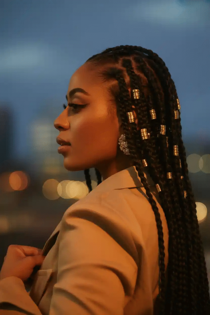 How to Style Knotless Braids with Beads Ideas: Chic, Trendy & Effortless Looks 6 image 633