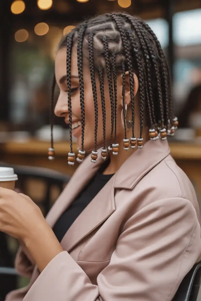 How to Style Knotless Braids with Beads Ideas: Chic, Trendy & Effortless Looks 7 image 635