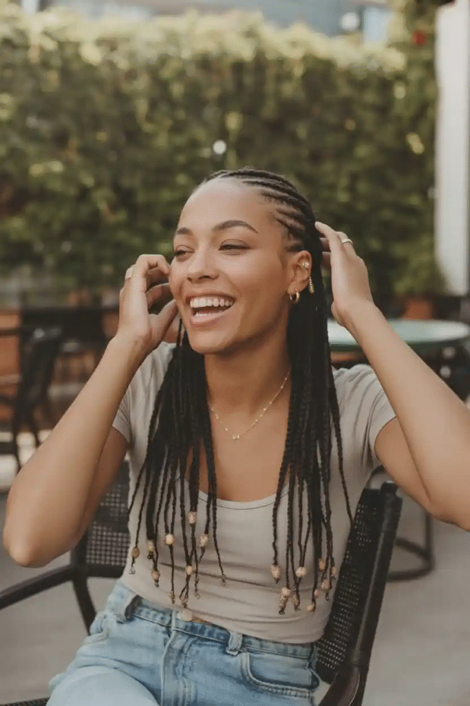 How to Style Knotless Braids with Beads Ideas: Chic, Trendy & Effortless Looks 14 image 652