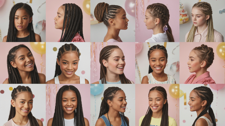 Birthday Hairstyles Braids