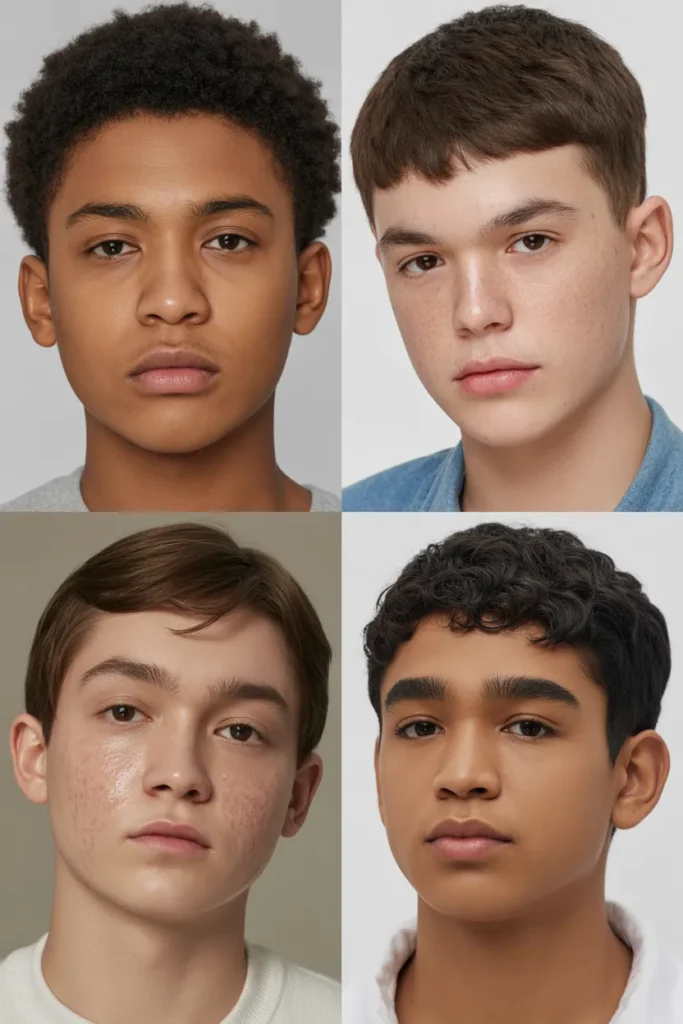 a collage of three teenage boys with dif iAbPOImWQ6GngQvSpNhexg kRhPjuCbSea2bvtCPhgDhg