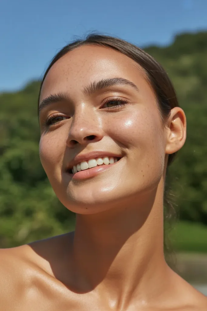 a confident woman with fresh radiant ski w60EastrR0OQYIpH15iMww NvSNlU2yTZOgvZqDl6kt8A