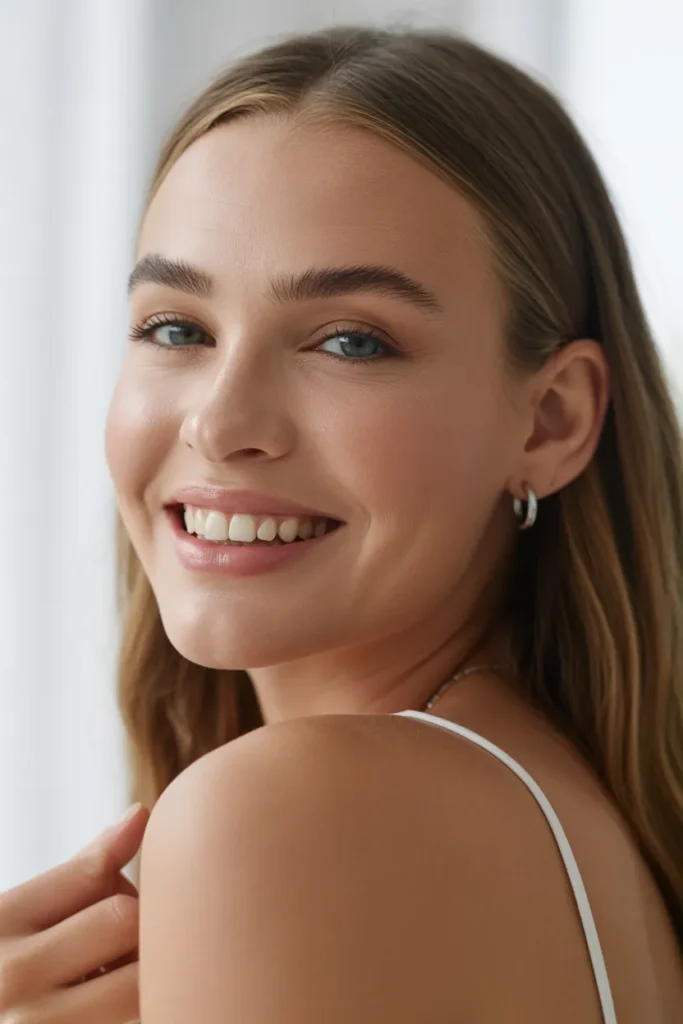 a confident young woman with minimal mak vH9CWnSNQiyLh7hqw9hdOw W3Rpe1lTTEihNeurImY3iA