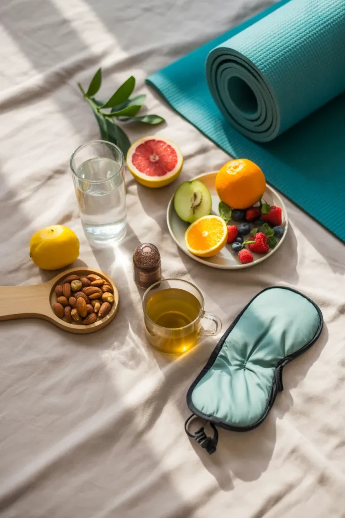 a lifestyle flat lay showing a healthy r qcE0uqpAQ8qU9aOygX Ig QRXtieeiT1aaYeEYR2YCbw