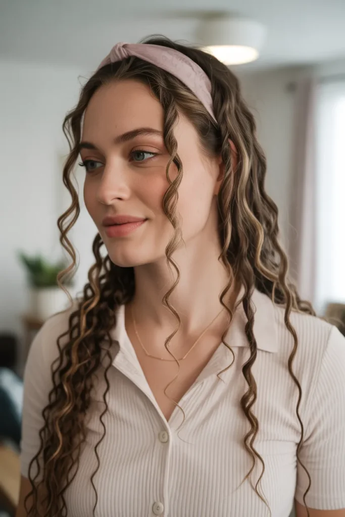 a woman with naturally wavy hair styled gnQwN34GQoeqDjgHnwtuWg iamXHco Shi6pRkCL0MWlw