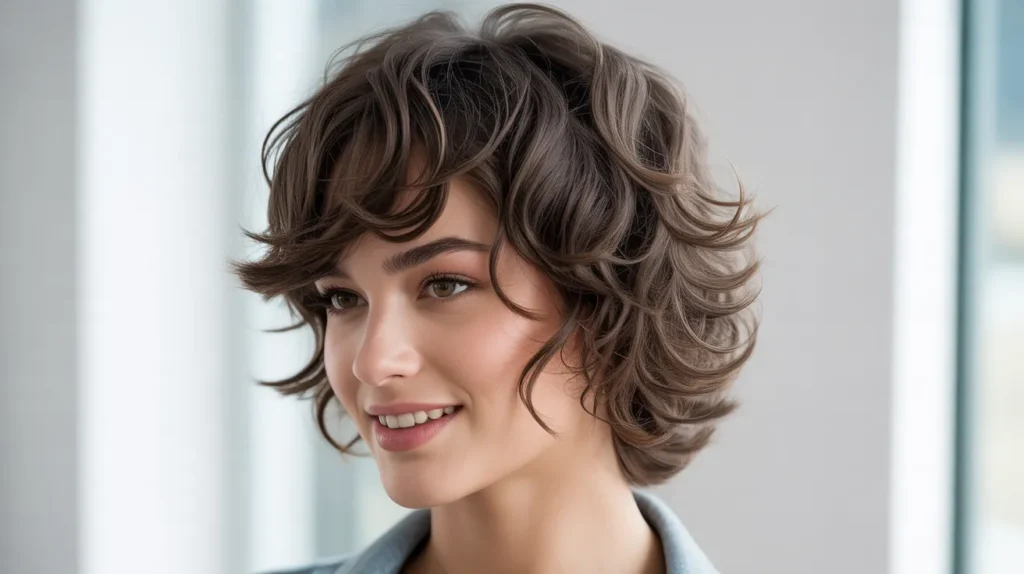 How to Curl Hair With Flat Iron Wolf Cut
