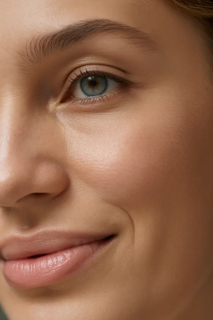close up of healthy glowing skin texture yOxMocOkQLGVa kJVbe4RA zFCqlbrORnKKGp7FXieGaw