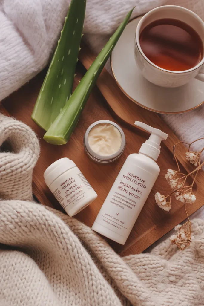 flat lay of winter skincare essentials r vgPTHCSeT1i0hPs GhRH3w IlmJVPu2QOaYpPd01CehSg