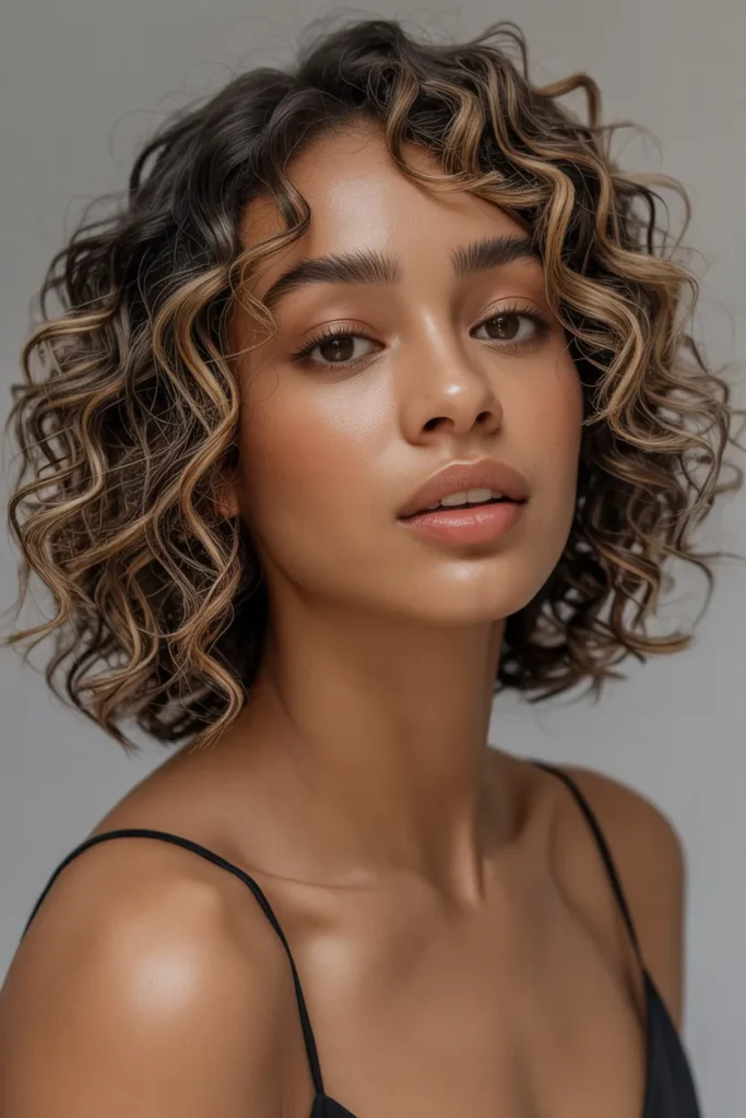 a chic curly bob hairstyle on a black wo vOoRT97ISmOjKJlQQzhNcA hpWAy gSQMStGb6yeUm7eQ