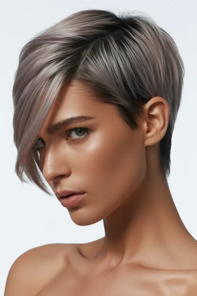 20 Pixie Cuts: The Ultimate Guide to Short Hair Chic 14 a fashion editorial portrait showcasing RAnAkAWhRvKrGctun9avNg 4BoOtys0TSeFQBrvR 4HKg