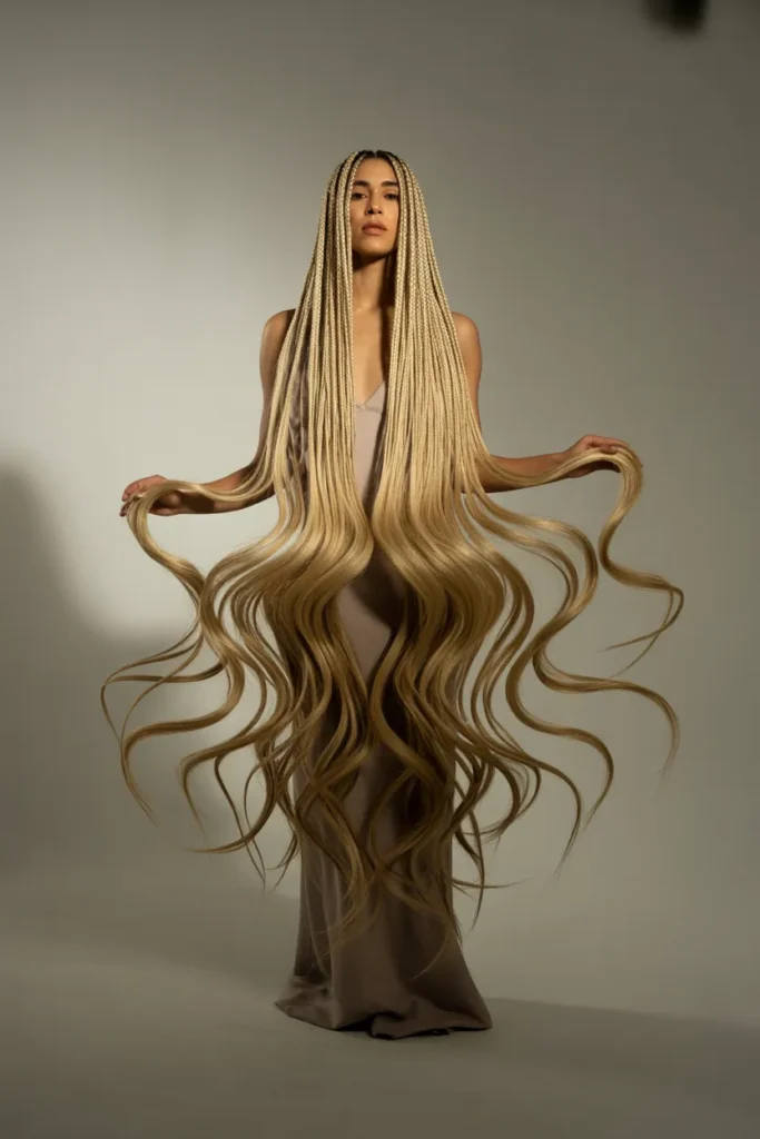 25 Goddess Braids That Define Timeless Beauty and Modern Elegance 14 a full length studio portrait of an eleg BCjFwJHOTcykLJR CwDCSQ W8cCPsLAQbm5n7pmUj DMA