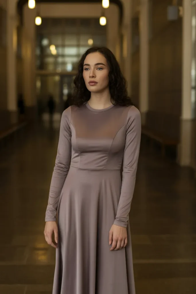 a graduate wearing a long sleeve dress s K05ovglSRV yYnYfYNSVLA xJ6aYAoJR3yFXa25GoeqBA