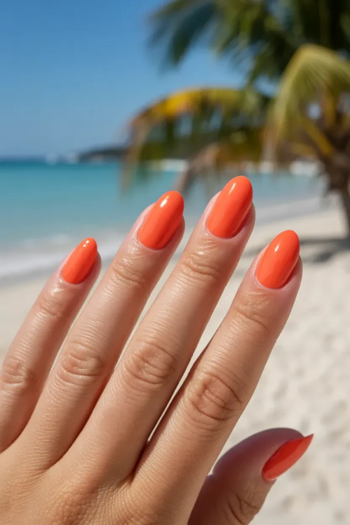18 Vacation Nails: The Ultimate Guide to Stylish Holiday Manicures 8 a high resolution close up photograph of cov9X0ILRM6vM39Cwg9ZdA 8Z52vh0YS8qYvJAQiQZwVQ