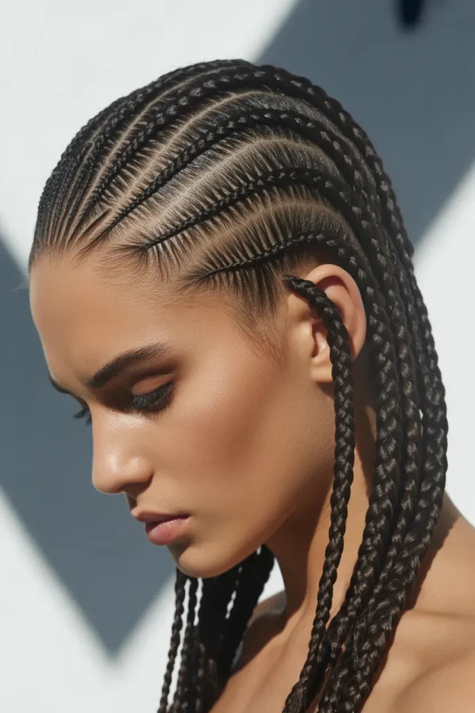 25 Goddess Braids That Define Timeless Beauty and Modern Elegance 13 a modern editorial fashion photograph sh ksJDPJIZSRSFZOjNndlHAw h3uWFPBTQv6iMsutBxYEnA