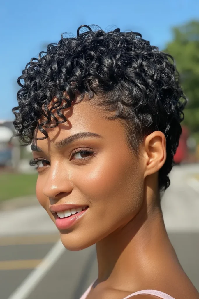 16 Curly Crochet Hair Styles That Are Stylish, Protective, and Timeless 4 a modern short curly crochet pixie hairs 5sKrhSjtR7CXBV8ghIJ3IA AK8Ikl5GRBSKKPgE ut4CA