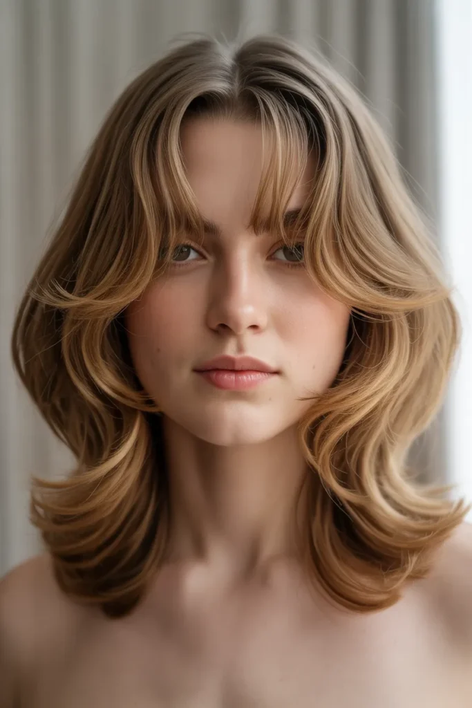 25 Curtain Bangs: The Ultimate Guide to Flattering, Chic Hairstyles 14 a portrait photograph of a person with a 18VBRWzITWuDS6gM5AVMFw Ox iboOVSLm2Vgm L50H1Q