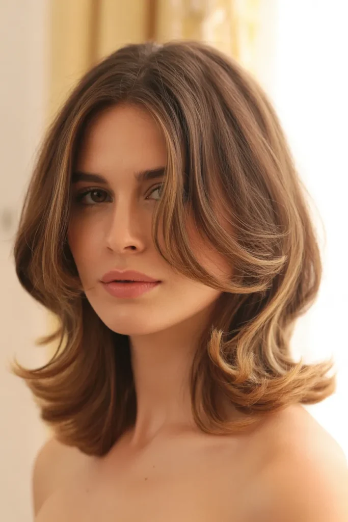 a portrait photograph of a woman with sh ED2B5pDMR0yme0zRJvuaOg m2B6OghaQPm7NPKZ67In5w