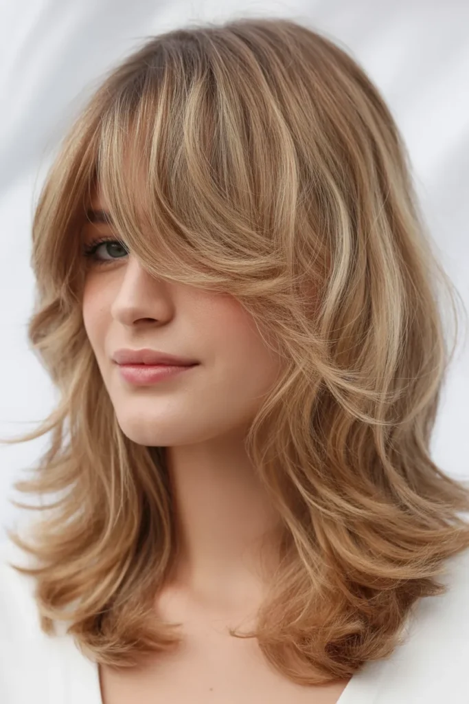 25 Curtain Bangs: The Ultimate Guide to Flattering, Chic Hairstyles 24 a professional beauty portrait showcasin kjTDj2DSSmOyrUD7LL6tkQ 1ToSbAH0Rk uL9isZH8mGg