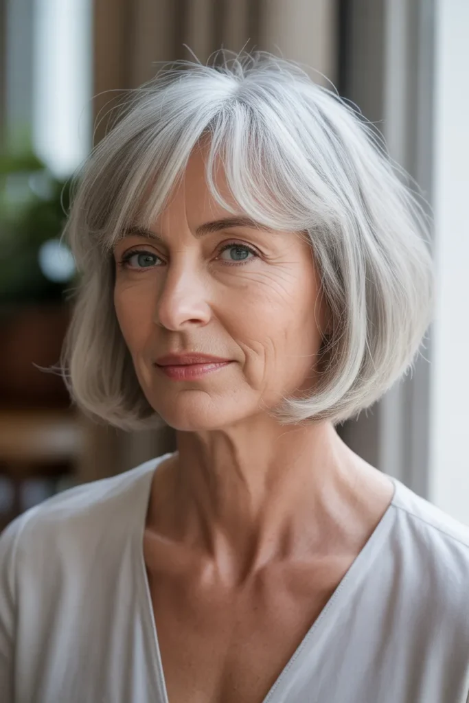 a woman in her seventies with a square f vxbuG1 dTOW2nRMvTN0vyg 5UiyrUiAQJm7DcNc1xGNKg