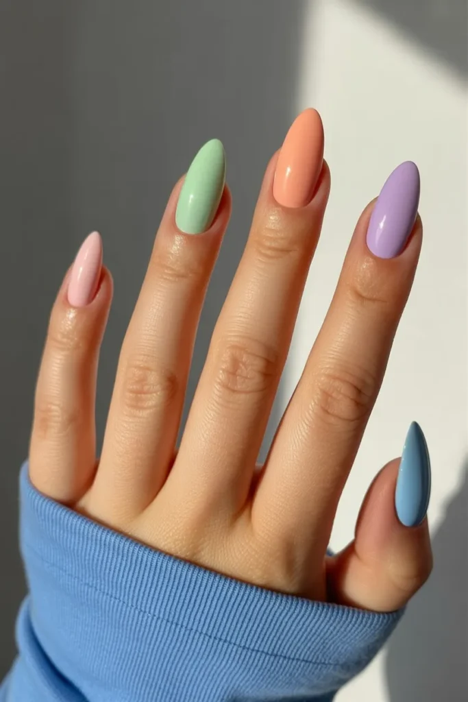 almond shaped nails painted in soft past SMjzJ8sxRVuCub4uq9f4KA wWmfeXtUS6KEMcGMrOBN8Q