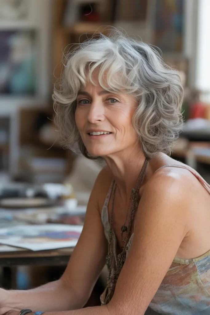 an artistic free spirited woman in her s p65sXV oS4O AKNyraWEow BS3gUqzHTBW8dPJE4xsDzg