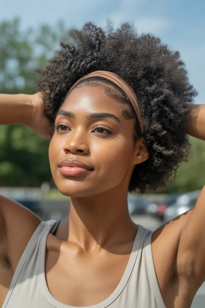 black woman with stretched afro hairstyl pVvq3k9ARni8Z xcqJIJ9A XhOm4N8 TS2MIUKwg7V4Lw