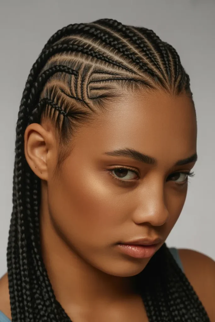 black woman with zig zag patterned cornr DN4Bx89kQkymiRmgvxPobw szP0uwVuSeOz8H5hAUDCTQ