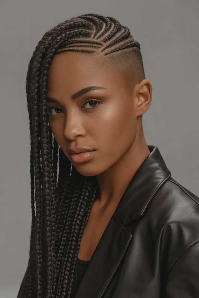 bold black woman with cornrows combined fxJAU7KHTXKCKNKx 8OLcw MxTSNPdATJOrEgF RSx1KQ