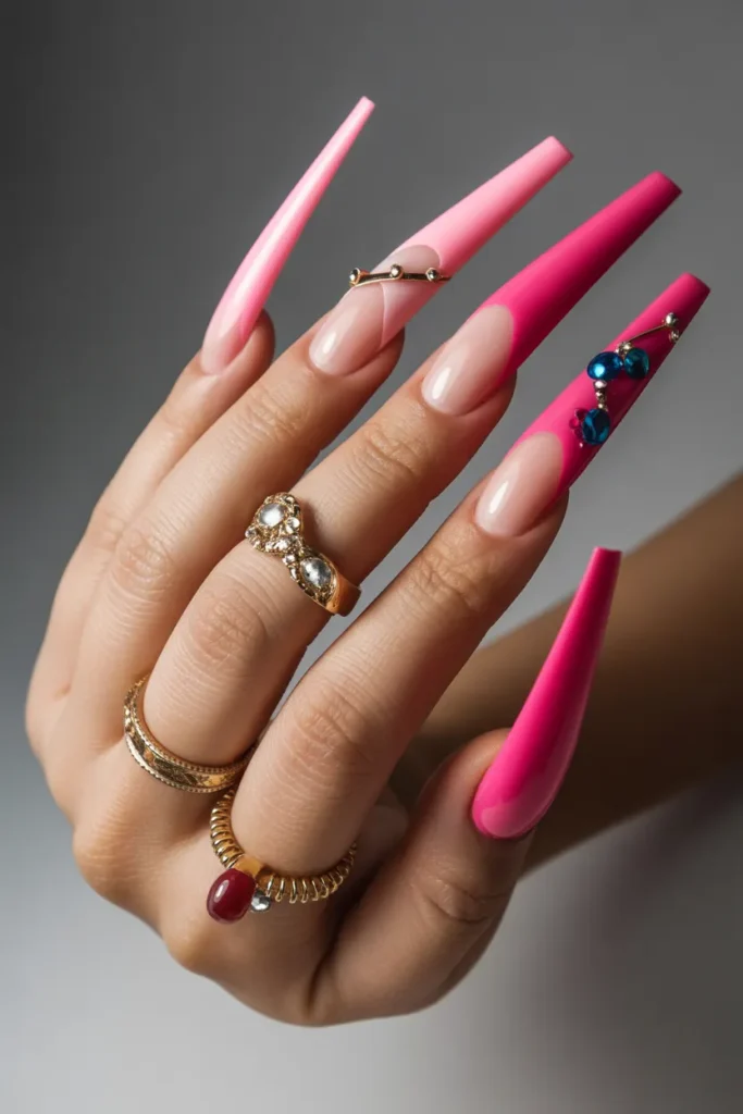 20 Acrylic Nails: Timeless Styles, Modern Trends & Expert Inspiration 21 bold statement acrylic nails with dramat USH3ni07QCaB9w9Pbr2XZQ iTaqWovdQb60lSYWMefpGw