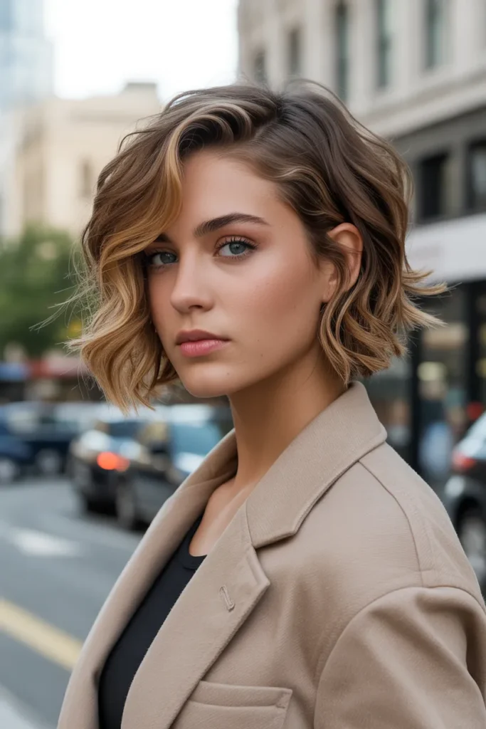 chic short bob with tousled beach waves fKRF9I zRqicBwbBuvDLnQ m36inc8XToqXHOvEkI7HHg