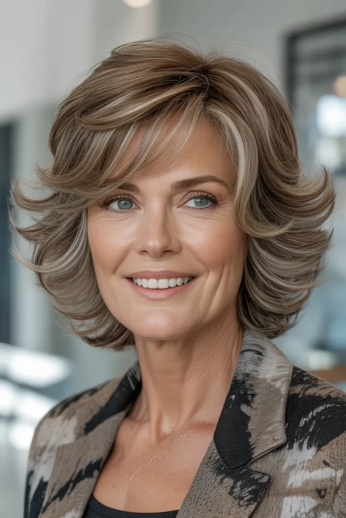 chic woman over 60 with a modern layered 5Th6kwxZR4 f7 nruX8zcg LOqMqEXMQZ fuGzTG70F3g