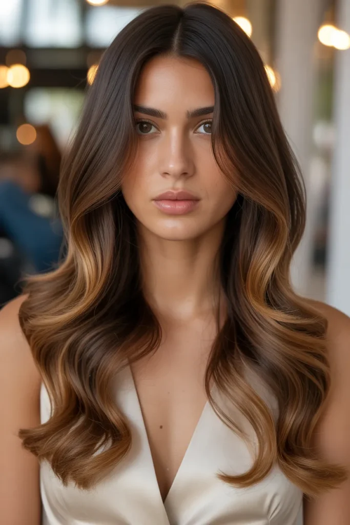 chocolate brunette roots fading into car BCcNG7M2SXGHuYb bsUyiA 1qoAbgWtTLST10VBH mA g