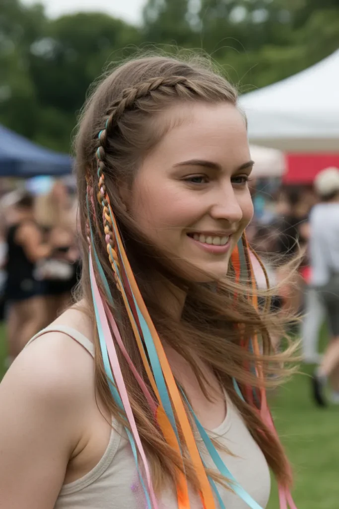 creative woman with ribbon braided half PEjH0GBGRPOslVVDi9cHwg gUVWq3QSQIq JkcPKALjgA