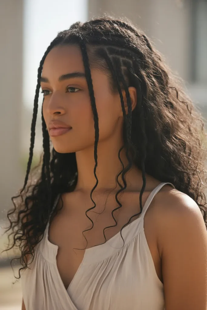 elegant young african woman with goddess lvmjONdTSkmeU9Wnd0lgmg zXbnALLHQHuFY2yvGuSMbQ