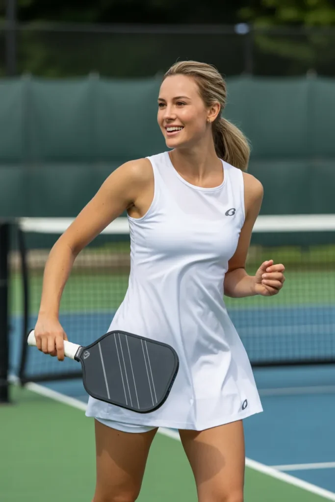 feminine athletic pickleball dress with gJegaNJWTqqtsTdkeiVD0A E9uOlF ARmyKqjpGk4tNPA