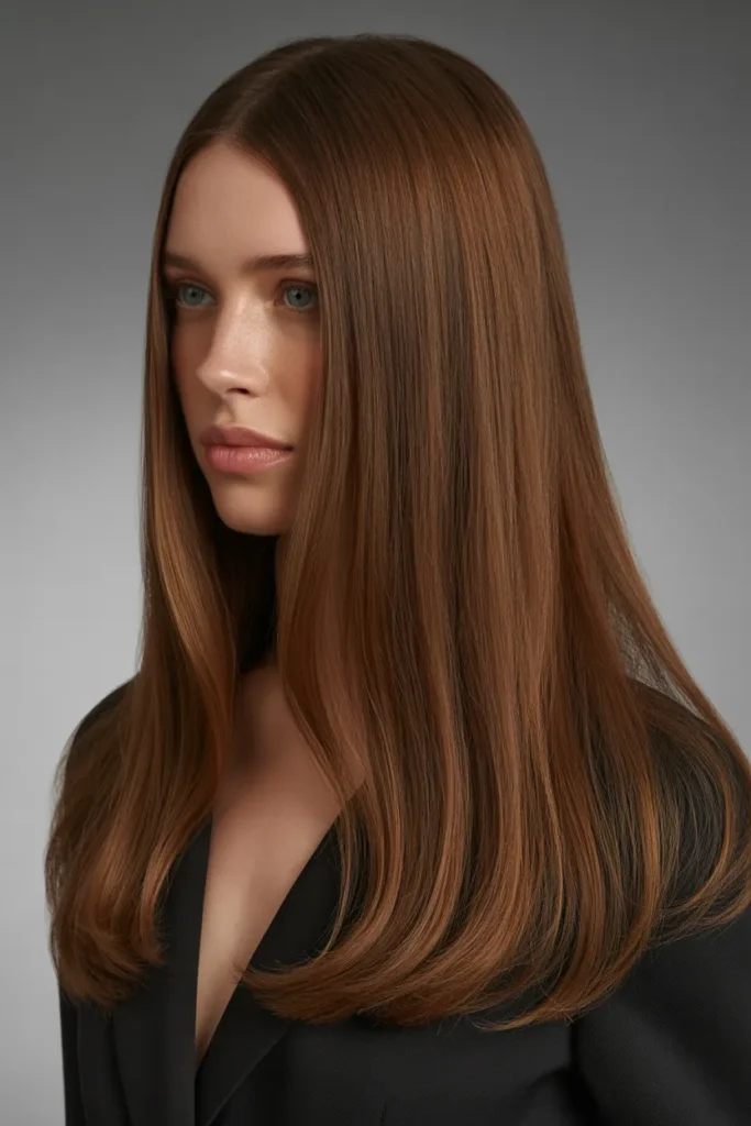 glossy brunette hair with subtle golden MYV88RvzTBK ZYSxLZvKGQ 5kHzPt1vQjez8tIT5rSDrg