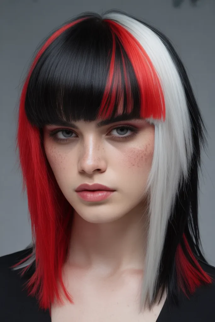 graphic colour blocked emo scene hair fe nnqP yjYRPK4wzcfbz3Bcg 76hydBURS0qn7aT s3PDGg