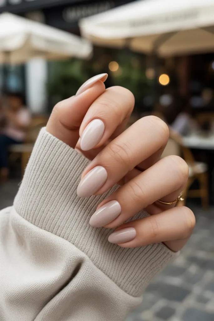 light beige nude nails oval shape minima qwip7f7CT6uJM2D1rO3rdA vLw2VzqrS2aczjhUmHmfsg