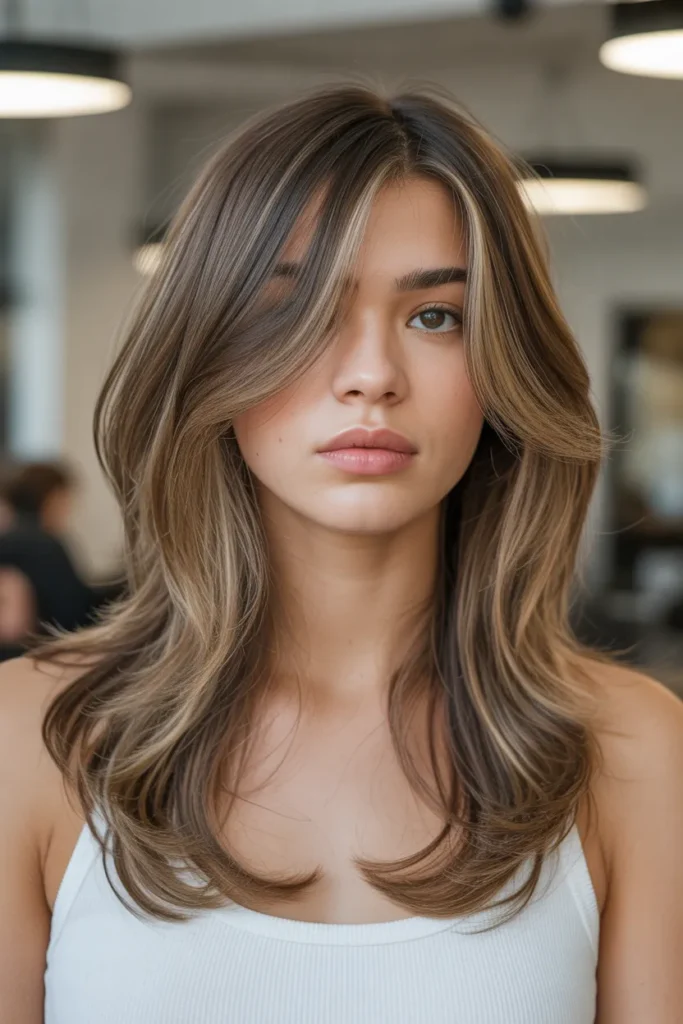 long shag haircut with subtle highlights Uw1WkGAeTMST9 15 a drg YGsW vEETtK1j RylBHW1Q