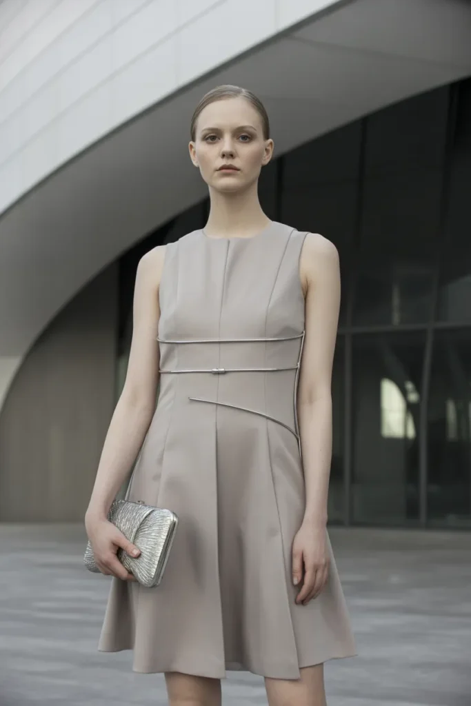 minimalist futuristic dress with geometr 5eFt0MPOSxmCw5HoExerdg fk7quiHuTHWsxDR819kLWg