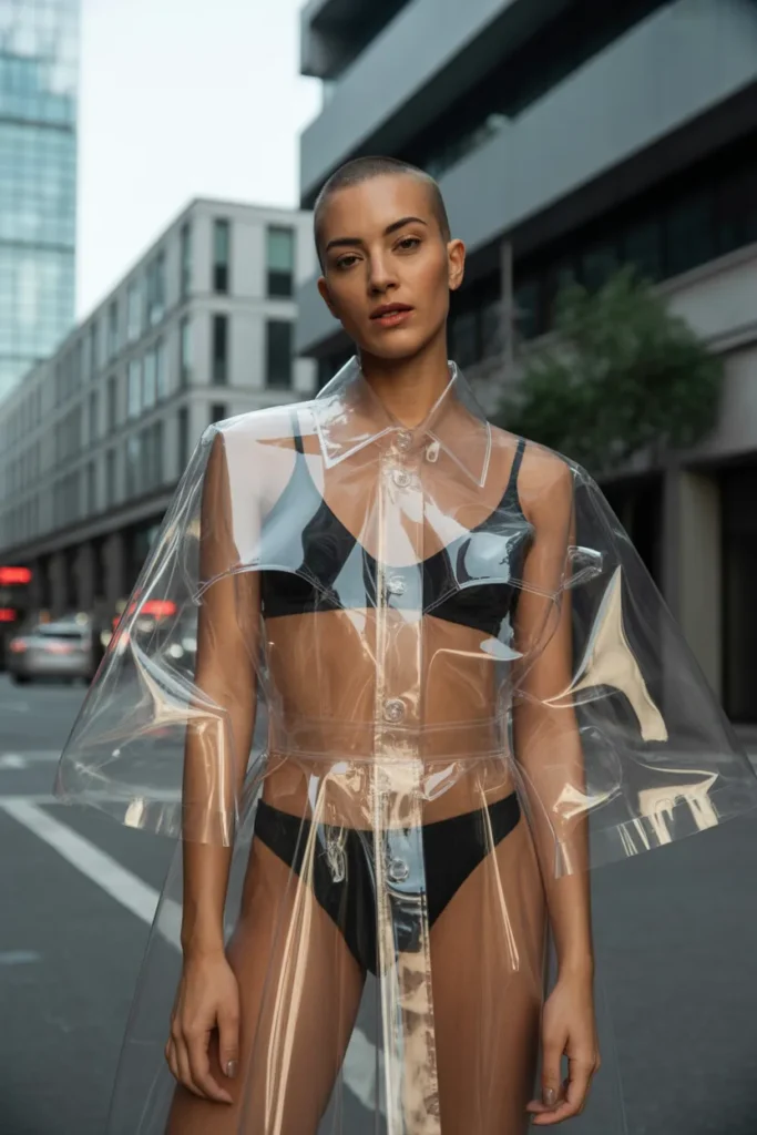 model wearing transparent pvc raincoat a RvWuftN3SfSpGNQF7kdjaQ txDnCGNRs28Tp5if EC w