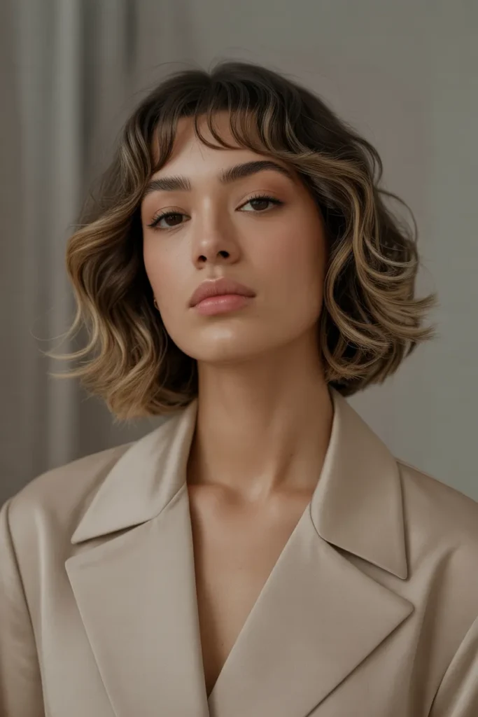 25 Curtain Bangs: The Ultimate Guide to Flattering, Chic Hairstyles 22 modern portrait of woman with curtain ba iIDBIahBSpC2Iy2NeTjAVQ MiRcMKe RaCtf4Wmo1oqNQ