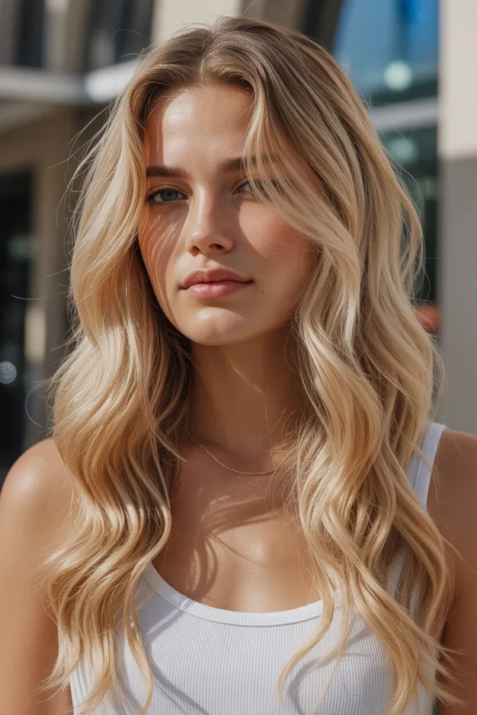 multi tonal blonde chunky highlights on U0IznWlzSBOmgAVgC5fRtg Loxc dVgRAe3RSYeD85Shw