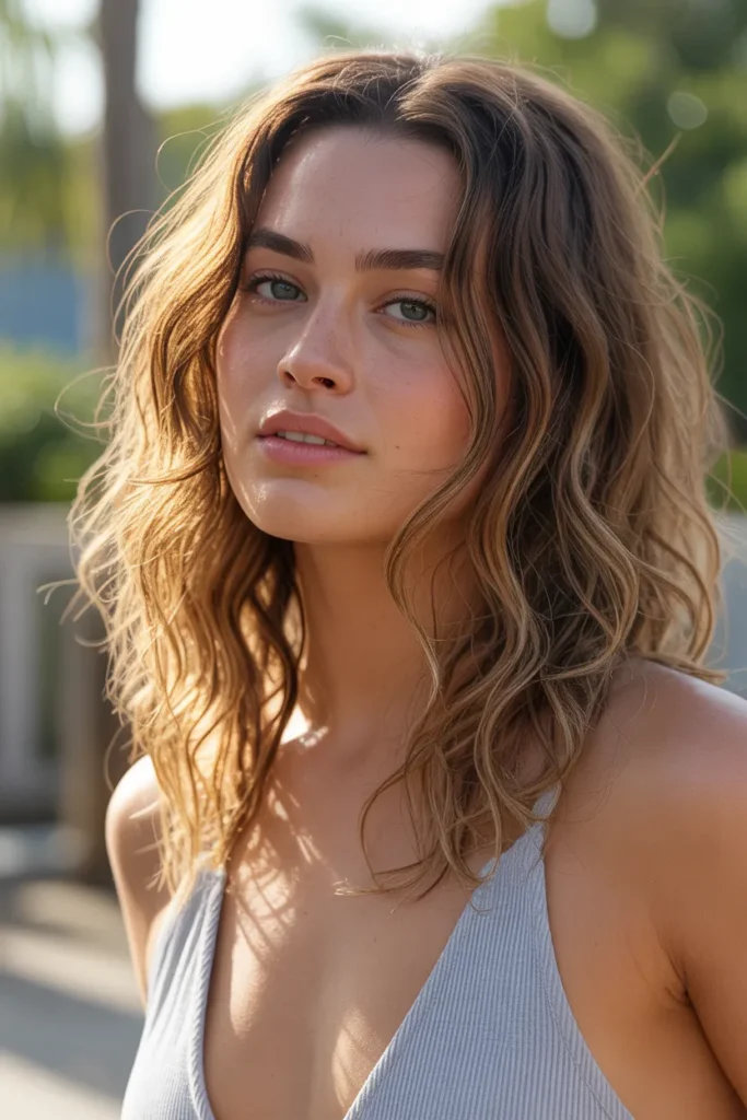 naturally wavy medium length hair enhanc X7KOT9SET9 UA7YPJBcYvw i51tU OMSu nYdGvbscs2g