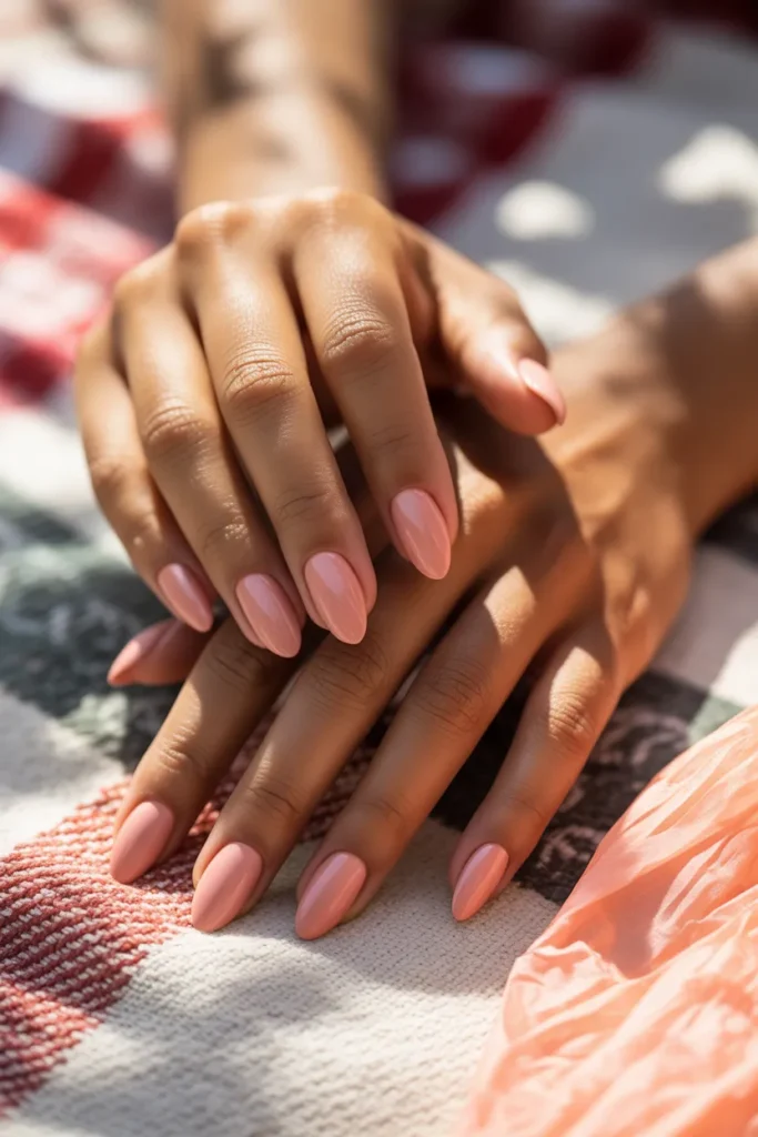 peach toned nails soft glossy finish med kqQNkykiRkS3Y1lI epu3Q x1J6JIFTTB6 Z3UWhe0GJA