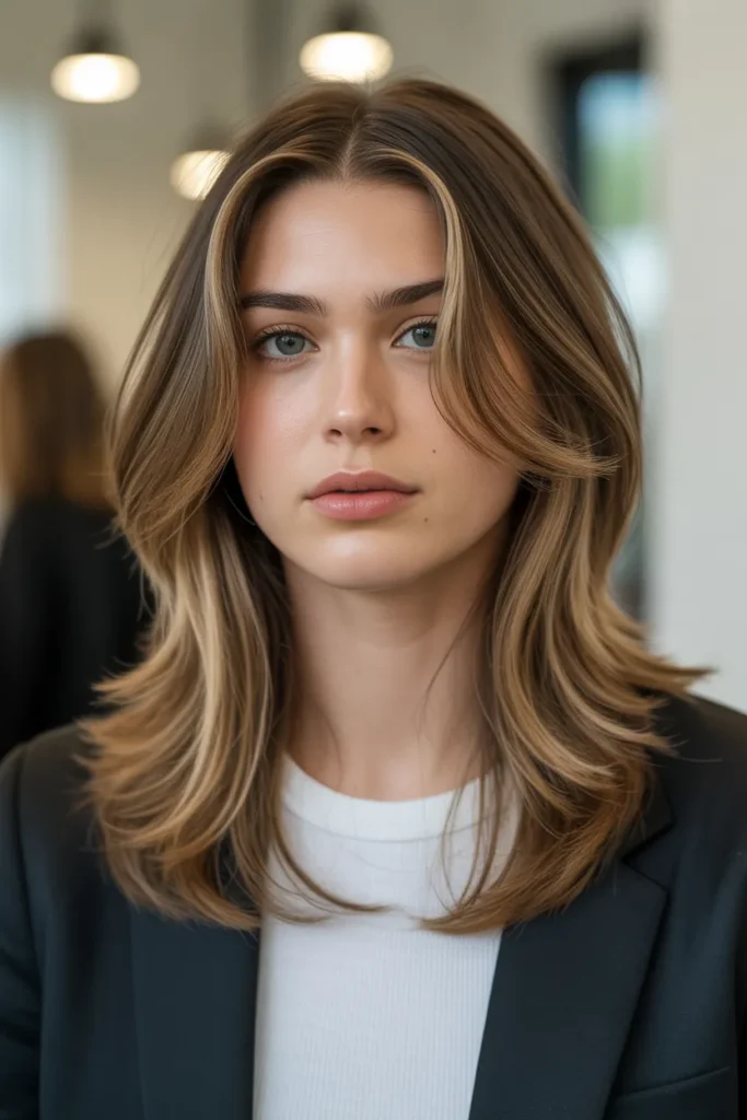 polished long shag haircut with blended aQA UnpiR1S1Tt7YKXi8EA 57lXpd0sT1Ci Fyhbo7Hgg